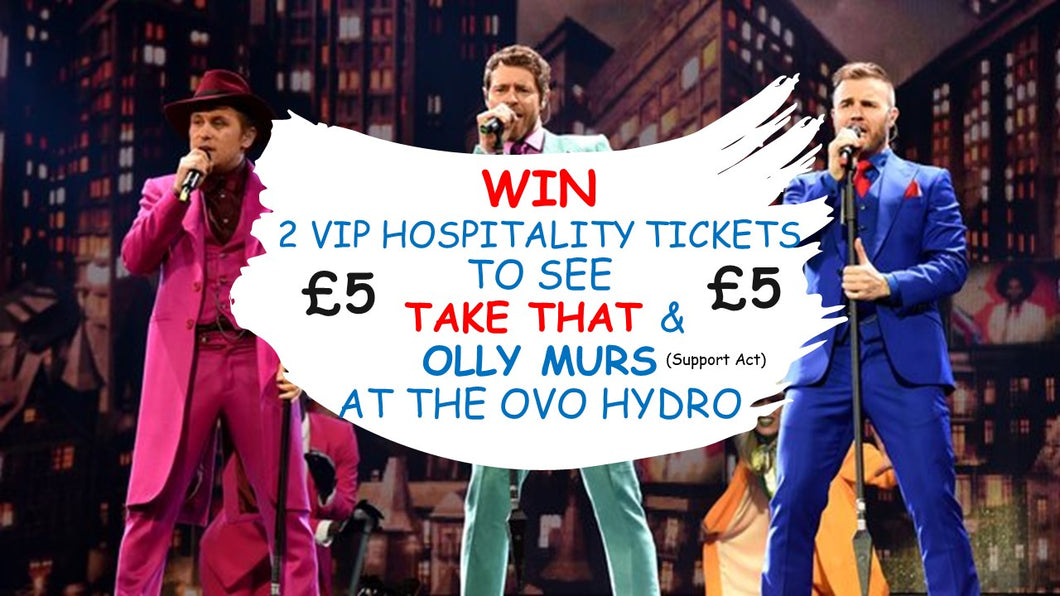 Win 2 tickets for TAKE THAT
