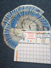Load image into Gallery viewer, DREAM LUCKY NUMBER CARD £5 WIN
