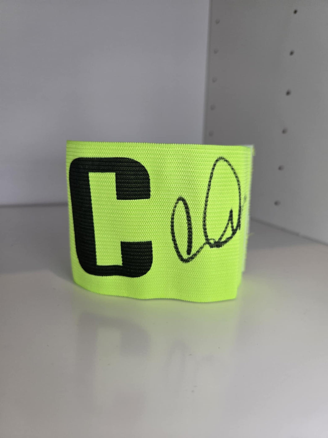 Callum McGregor  100% Authentic Signed Captain Armband